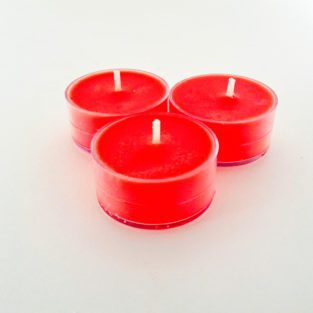 Blood Orange Soy Tea Light Candles (Per Dozen)