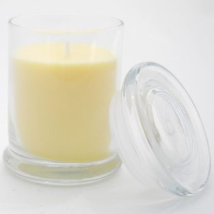 freesia 8oz glass jar candle