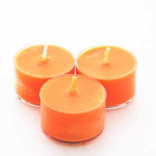 mango papaya tea light candles