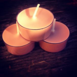 sandalwood tea light candles